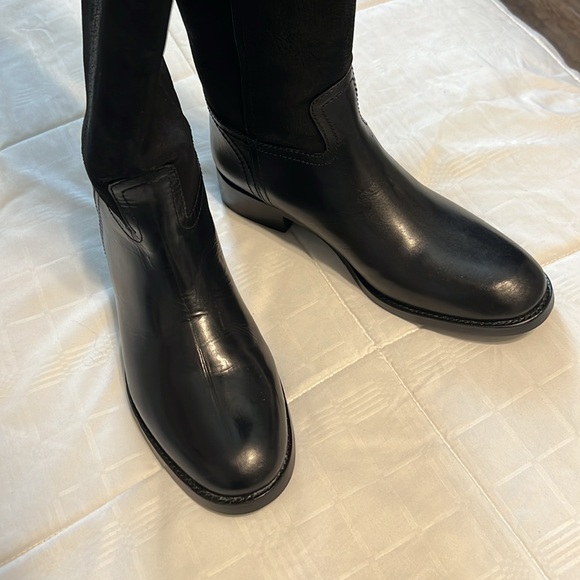 NEW Tory Burch Boots SIMONE Over The Knee Flat Equestrian Booties 7.5  Riding - Picture 7 of 17